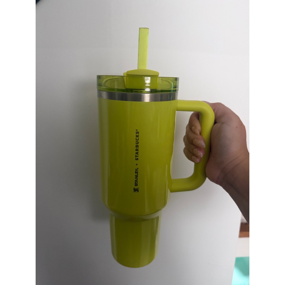 Starbucks x Stanley Shimmery Lime Green Tumbler